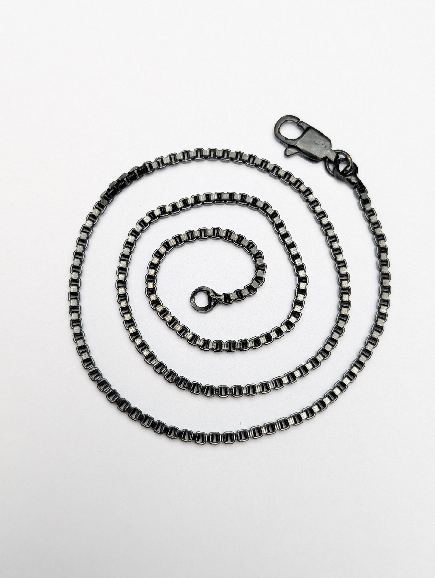 Black Box Silver Chain For Him