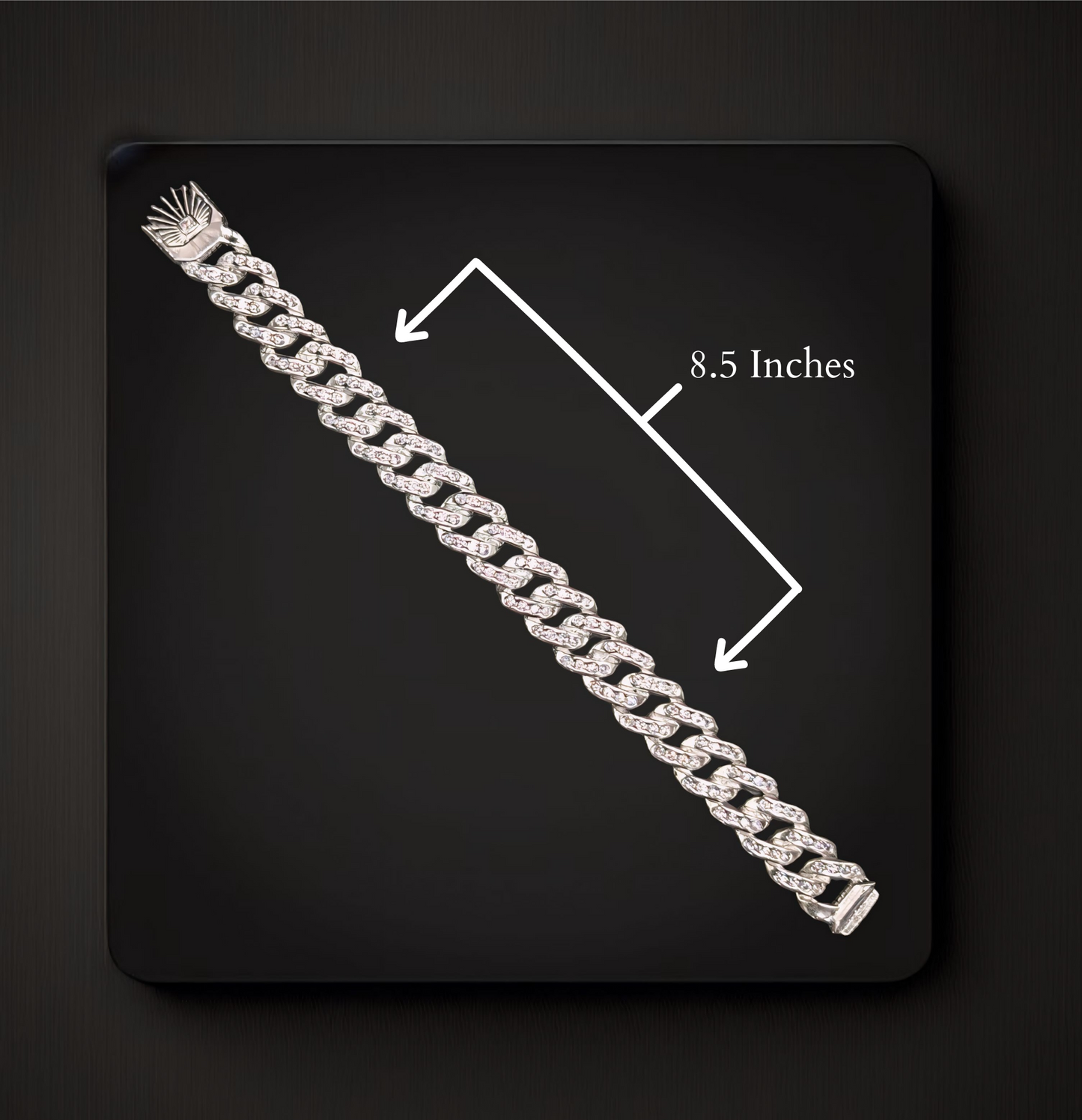 Men's Silver Charm Bracelet