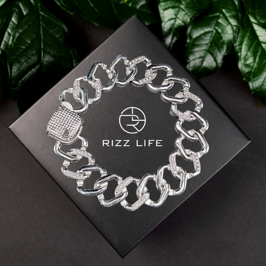 The Ice Cold Silver Cuban Bracelet