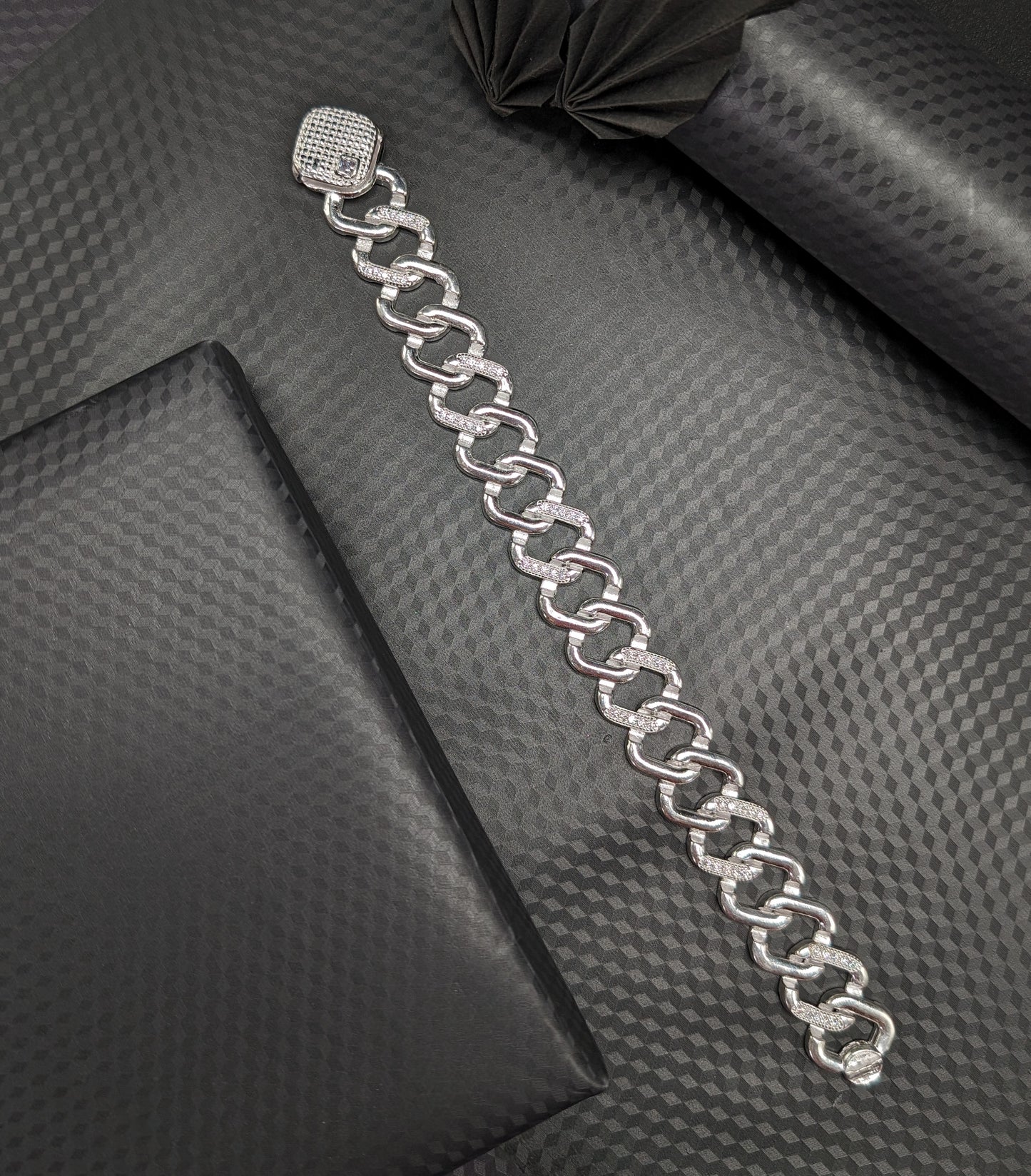 The Ice Cold Silver Cuban Bracelet