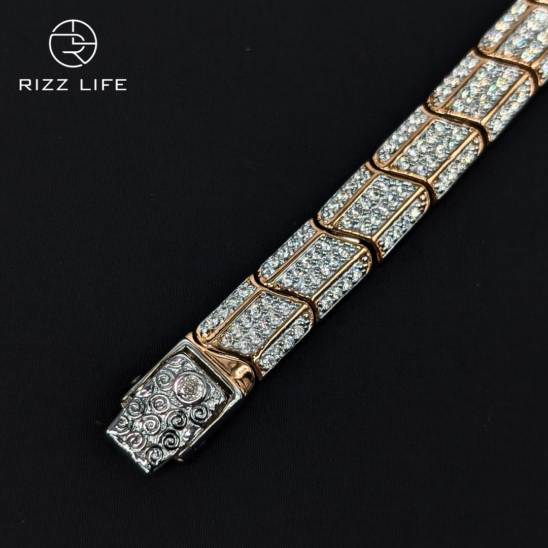 Starry Splendor Rose Gold Bracelet