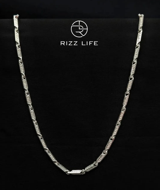 Italian Style Men's Silver Chain