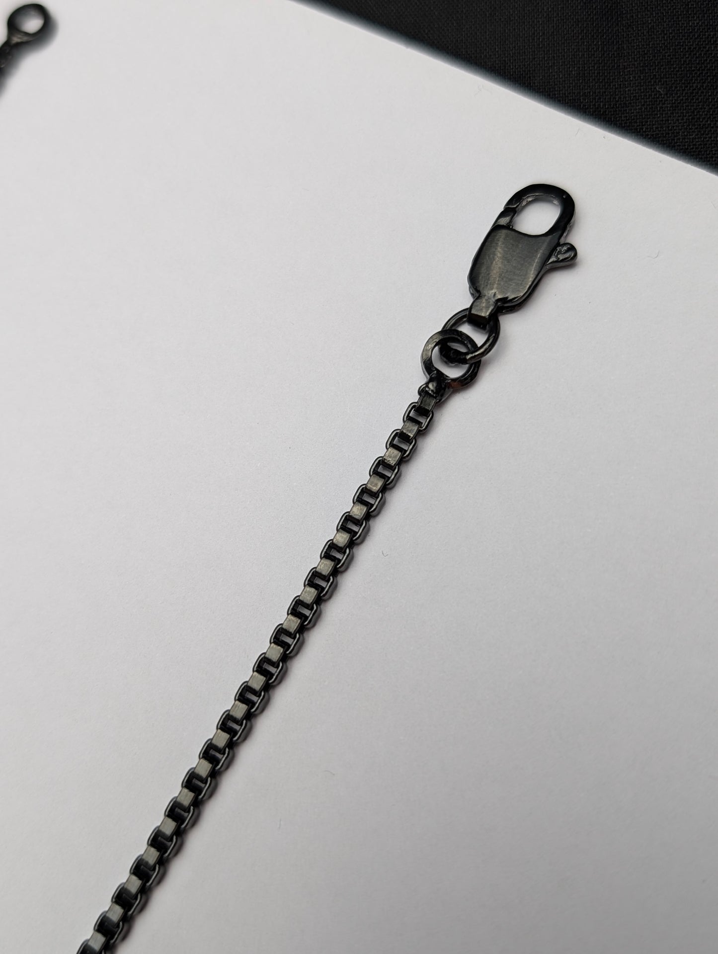 Black Box Silver Chain For Him
