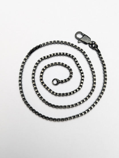 Black Box Silver Chain For Him