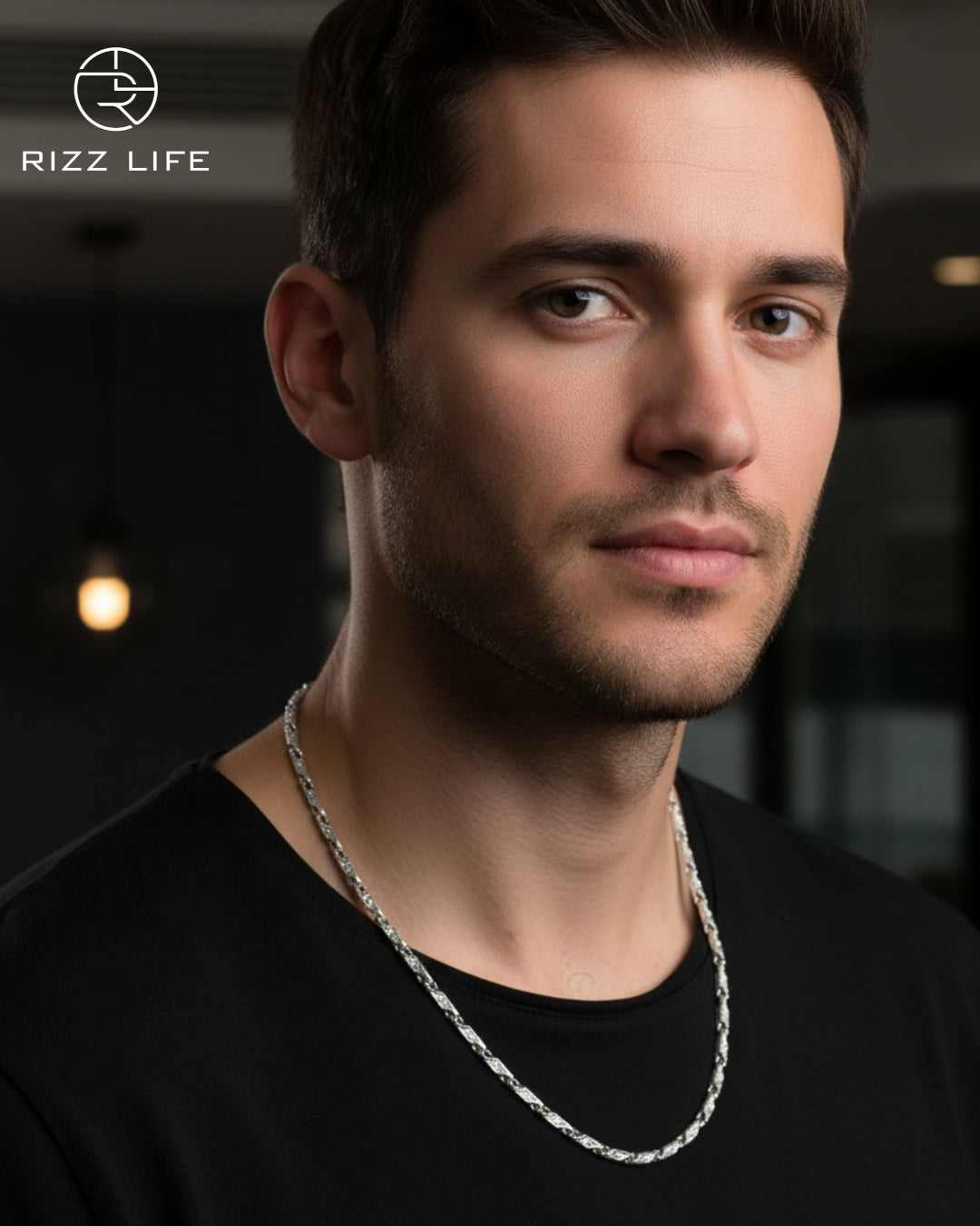 Italian Style Men's Silver Chain