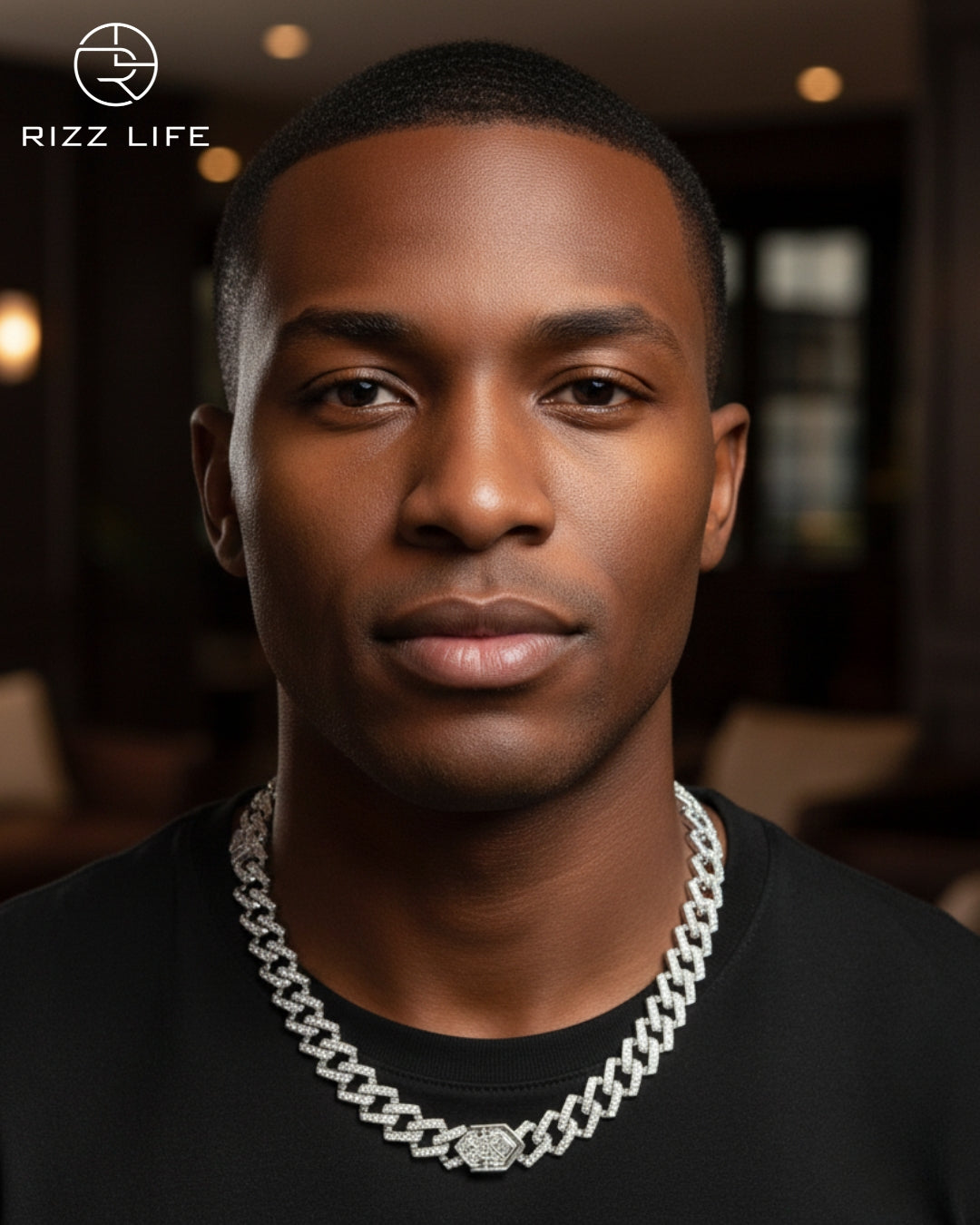 Miami Iced Out Silver Cuban Chain