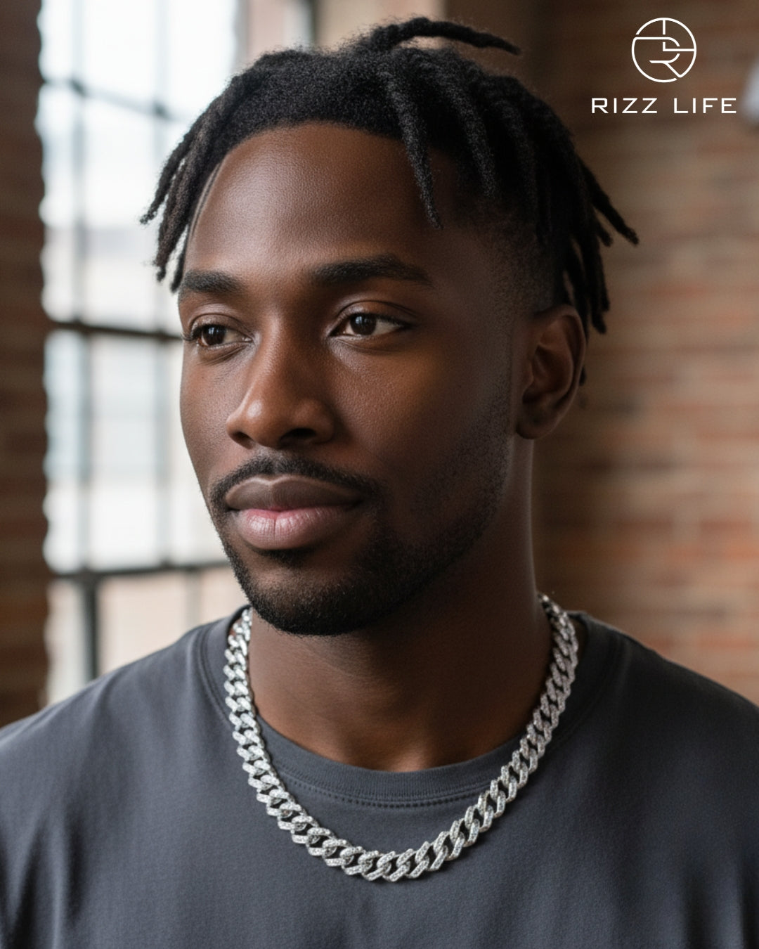 Classic Silver Cuban Chain For Men